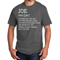 Adult Definition  First Name Joe Men Funny Classic Basic T-shirt | Artistshot