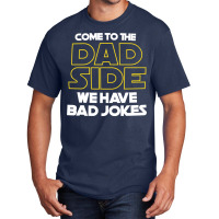 Dad Side Basic T-shirt | Artistshot