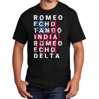 Hot Trend Us Army Retired Phonetic Military Alphabet Basic T-shirt | Artistshot