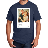 B Titanic (1997) Alternative Film Poster Basic T-shirt | Artistshot