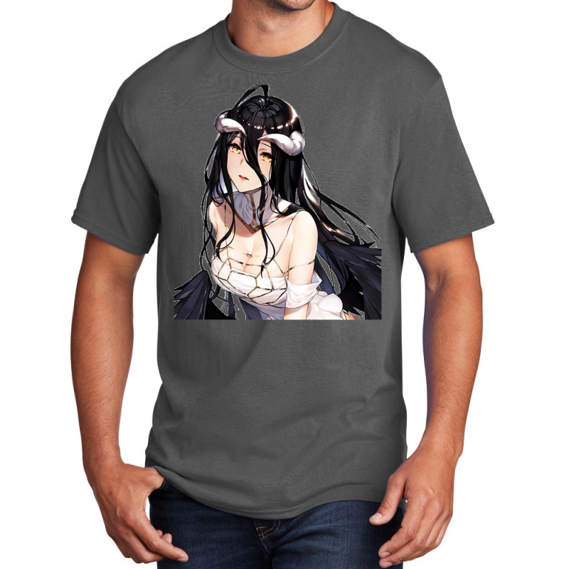 [ Sale ] Cool Sticker Overlord Albedo Chibi 5 Basic T-shirt by lyxellseradjq | Artistshot