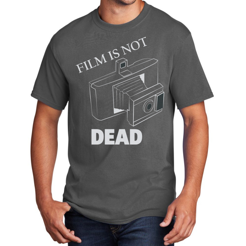 Film Is Not Dead Land Film Camera   Retro Basic T-shirt | Artistshot