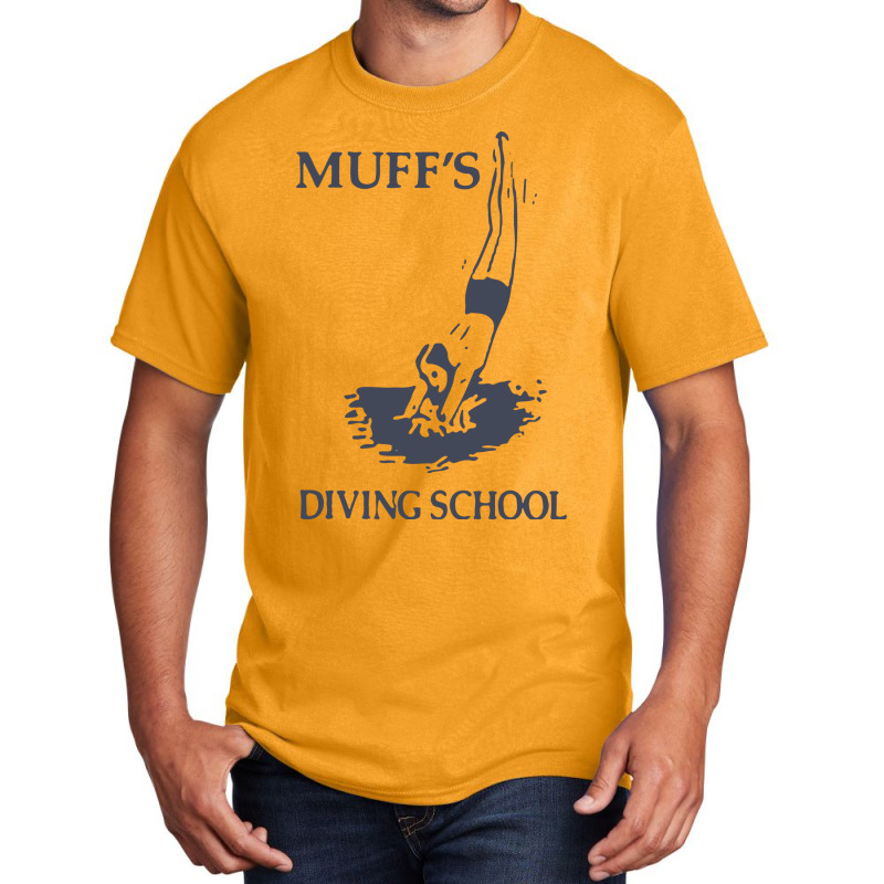 Muffs Diving School Trending Basic T-shirt by fizzoviklea | Artistshot