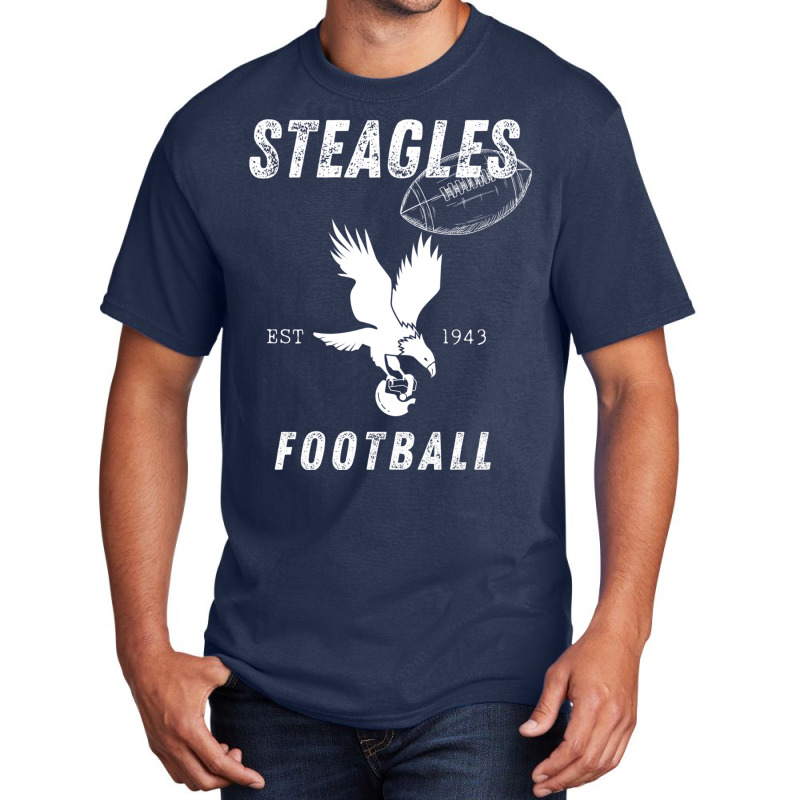 Steagles Football Est 1943 Phil-phit Combine Team Long Sleeve Basic T-shirt by ChristopherCharlesWilliamson | Artistshot