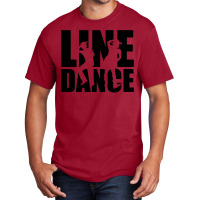 Line Dance   Cute Boy Basic T-shirt | Artistshot