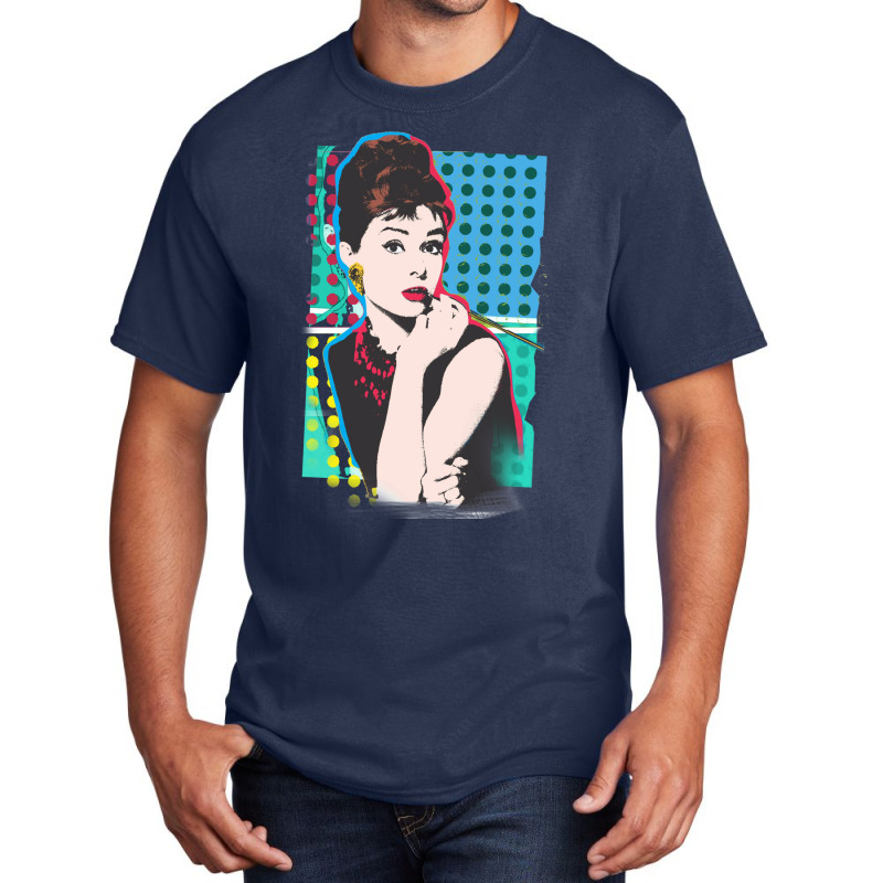 Audrey Hepburn  T Vintage Basic T-shirt | Artistshot