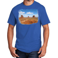 Monument Valley   Aesthetic Nostalgia Basic T-shirt | Artistshot