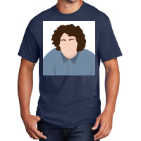 Hobo Johnson Outline Poster Hippie Basic T-shirt | Artistshot