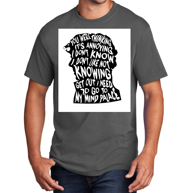 Sherlockx27s Mind Poster Nostalgia Basic T-shirt by maunesebekb | Artistshot