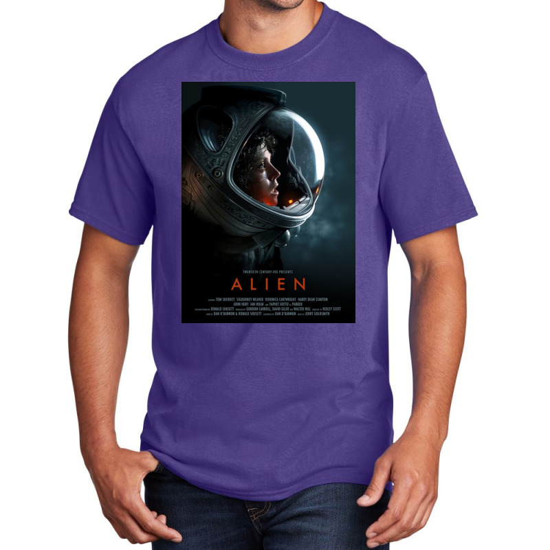 Alien 1979 Movie Basic T-shirt by aprilcbow | Artistshot