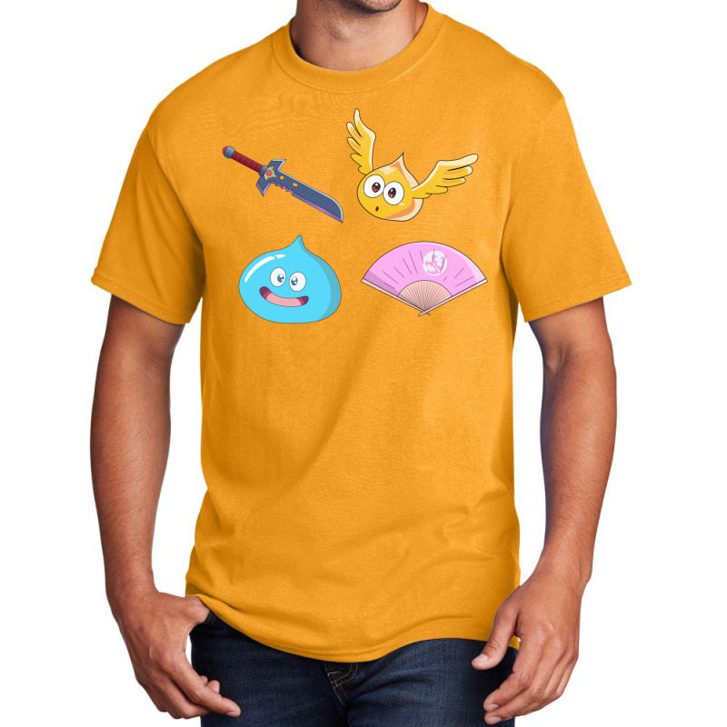 Dragonquest Pack Basic T-shirt by matrismonzono | Artistshot