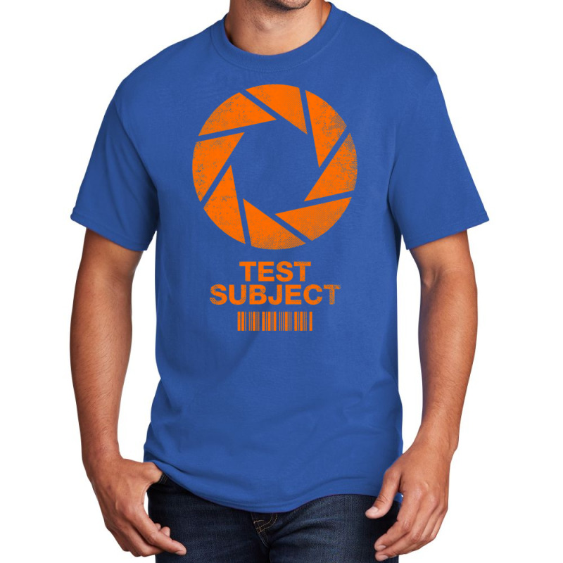 Test Subject Orange Basic T-shirt | Artistshot