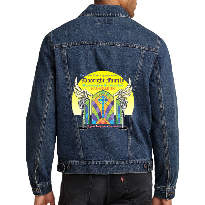 The Dooright Family   Ray Stevens Men Denim Jacket | Artistshot