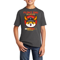 Limited Edition Floki Inu Millionaire Loading Floki Token Crypto Basic Youth T-shirt | Artistshot