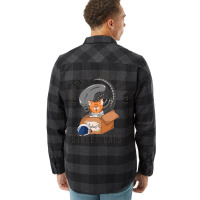 Support Your Space Street Cats Flannel Shirt | Artistshot