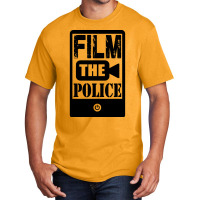 Film The Police   Yellow Red Basic T-shirt | Artistshot