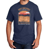 Great Sand Dunes National Park Us Vintage Basic T-shirt | Artistshot