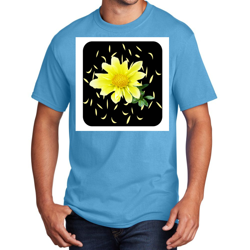 Pocket Yellow Flower  Stars Basic T-shirt | Artistshot