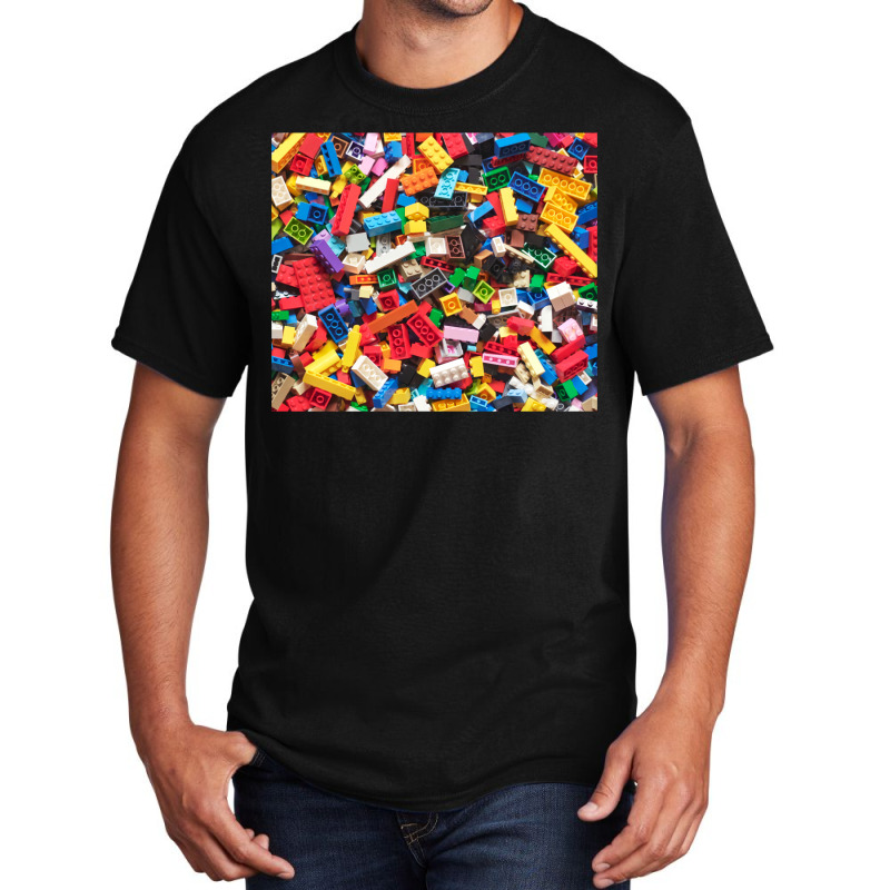 Building Blocks Basic T-shirt by gajanbasqesu | Artistshot