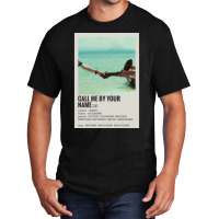 Call Me By Your Name Movie Poster Basic T-shirt | Artistshot