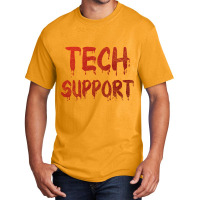 Limited Edition Creepy Tech Support Basic T-shirt | Artistshot