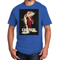 Vintage // Campari Italian Angel And Devil Basic T-shirt | Artistshot