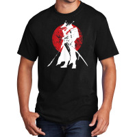 Vintage Japanese Samurai Retro Bushido Warrior Japan Sword Basic T-shirt | Artistshot