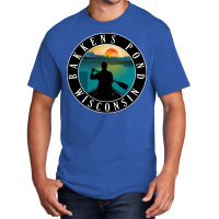 Bakkens Pond Lake Wisconsin T  Shirt Bakkens Pond Wisconsin Canoeing T Basic T-shirt | Artistshot