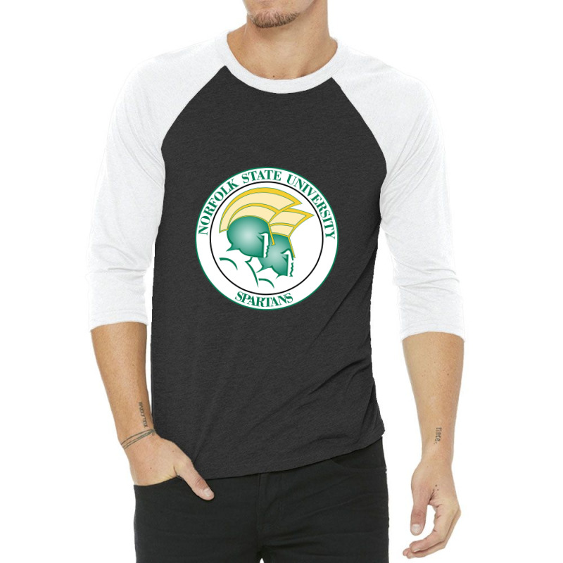 The-norfork-state-spartans 3/4 Sleeve Shirt by Rayas | Artistshot