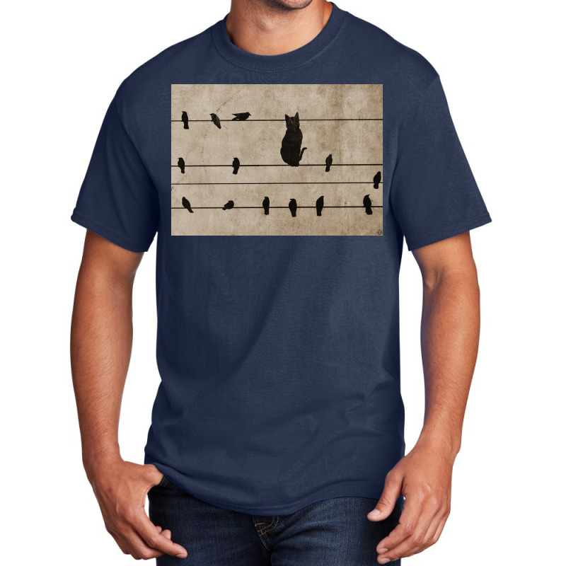 Fitting In Poster Cool Basic T-shirt | Artistshot