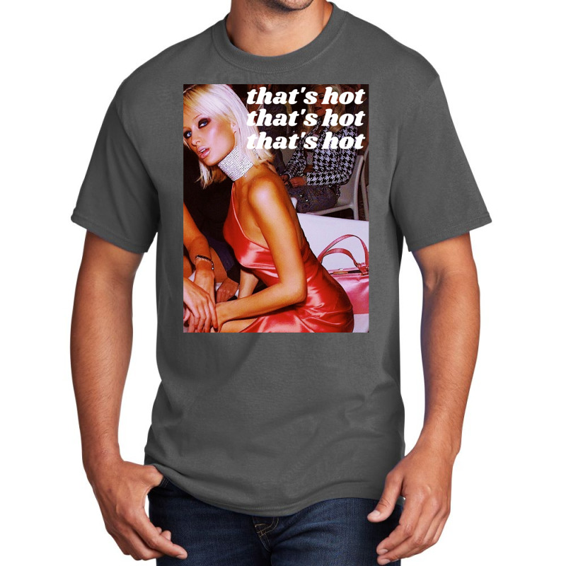 Paris Hilton 8 Basic T-shirt by majebiklaarw | Artistshot