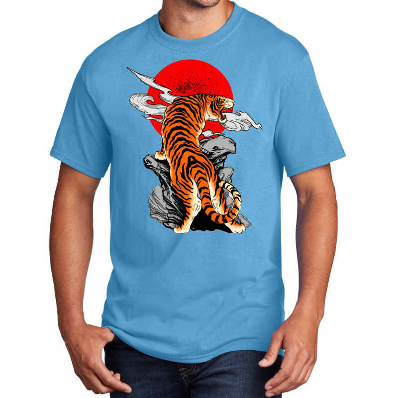 Japanese Tiger Basic T-shirt | Artistshot