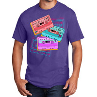 Japanese Version The Cute Set Of Retro Mixtapes (80s Basic T-shirt | Artistshot