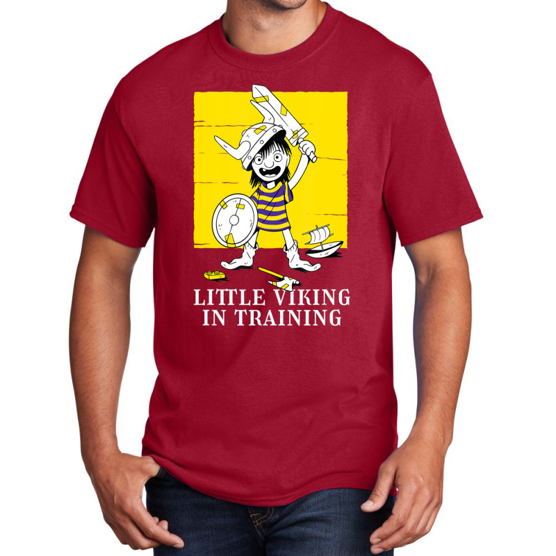 Limited Edition Little Viking In Training Kids Lil' Vikings Basic T-shirt | Artistshot