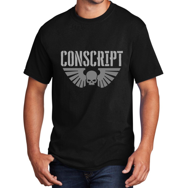 Hot Trend Imperial Guardsman In Training - Conscript Basic T-shirt by Box Bingham | Artistshot