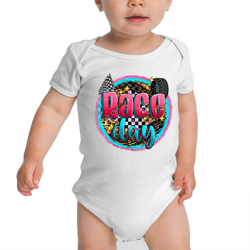 Race Day Baby Bodysuit by Zillion Design Studio | Artistshot