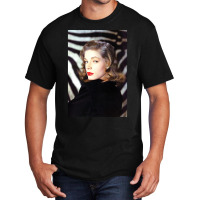 Lauren Bacall Basic T-shirt | Artistshot