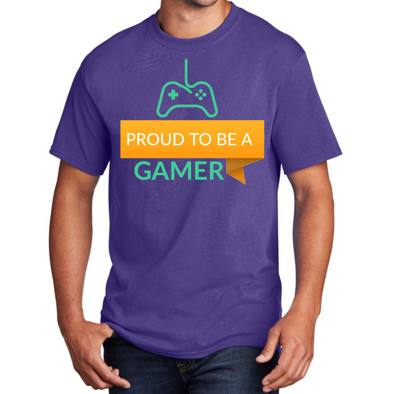 Proud To Be A Gamer Classic Tshirt Aesthetic Basic T-shirt | Artistshot