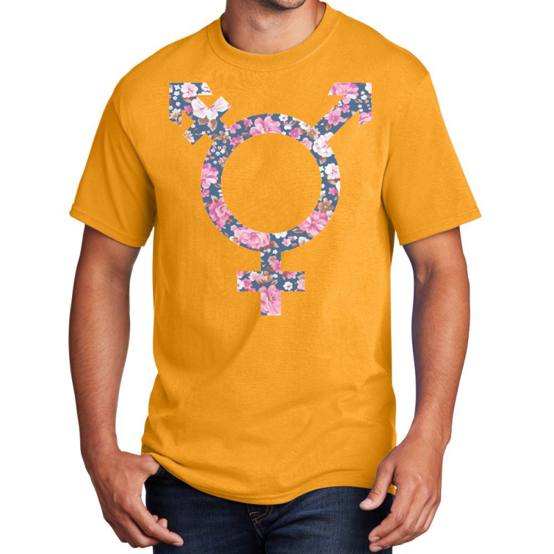 Trans Symbol Basic T-shirt by muingalivera | Artistshot