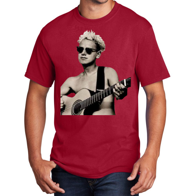 Matin Gore With A Guitar (transparent Basic T-shirt by michaoguirink | Artistshot