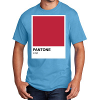 Pantone 1797 Poster Hippie Basic T-shirt | Artistshot