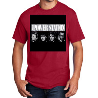 The Power Station Group Poster Travel Basic T-shirt | Artistshot