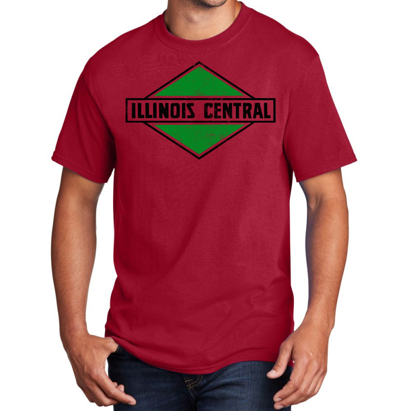 Illinois Central Railroad Basic T-shirt | Artistshot