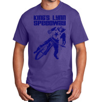 King's Lynn Speedway 70s Design Basic T-shirt | Artistshot