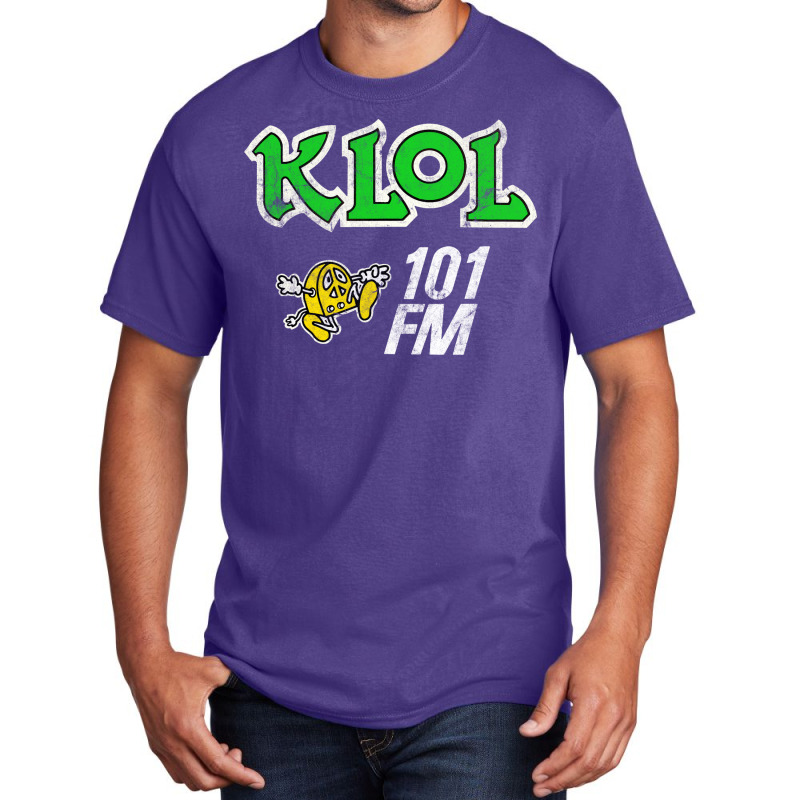 Klol Houston  80s Radio Basic T-shirt | Artistshot