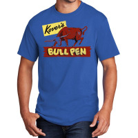 Kover's Bullpen         Retro Mid Century Aesthetic Basic T-shirt | Artistshot