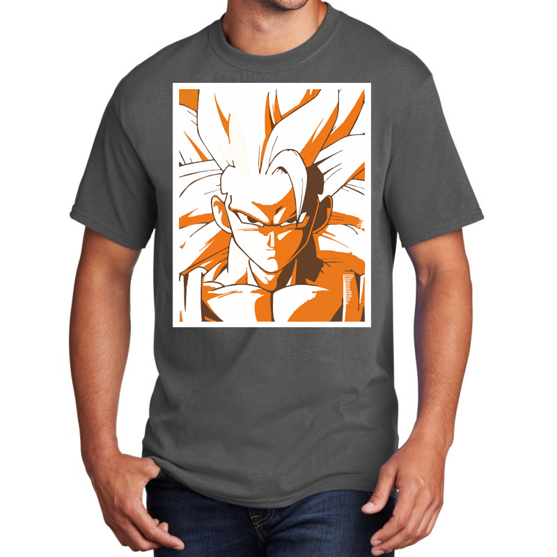 Trending Goku Super Saiyan 3-i0cz1 Basic T-shirt by bummercaught | Artistshot