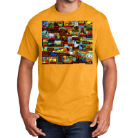 American National Parks Vintage Travel Decal Bomb Basic T-shirt | Artistshot