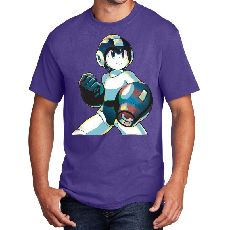 Mega Man Mega Buster Type A Basic T-shirt by parralwankyd | Artistshot