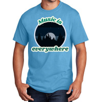 Music Is Everywhere Classic Basic T-shirt | Artistshot